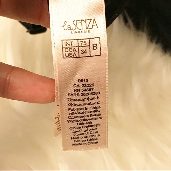 LA SENZA Lingerie Glitter Metallic Bra 34B push up - Picture 8 of 8